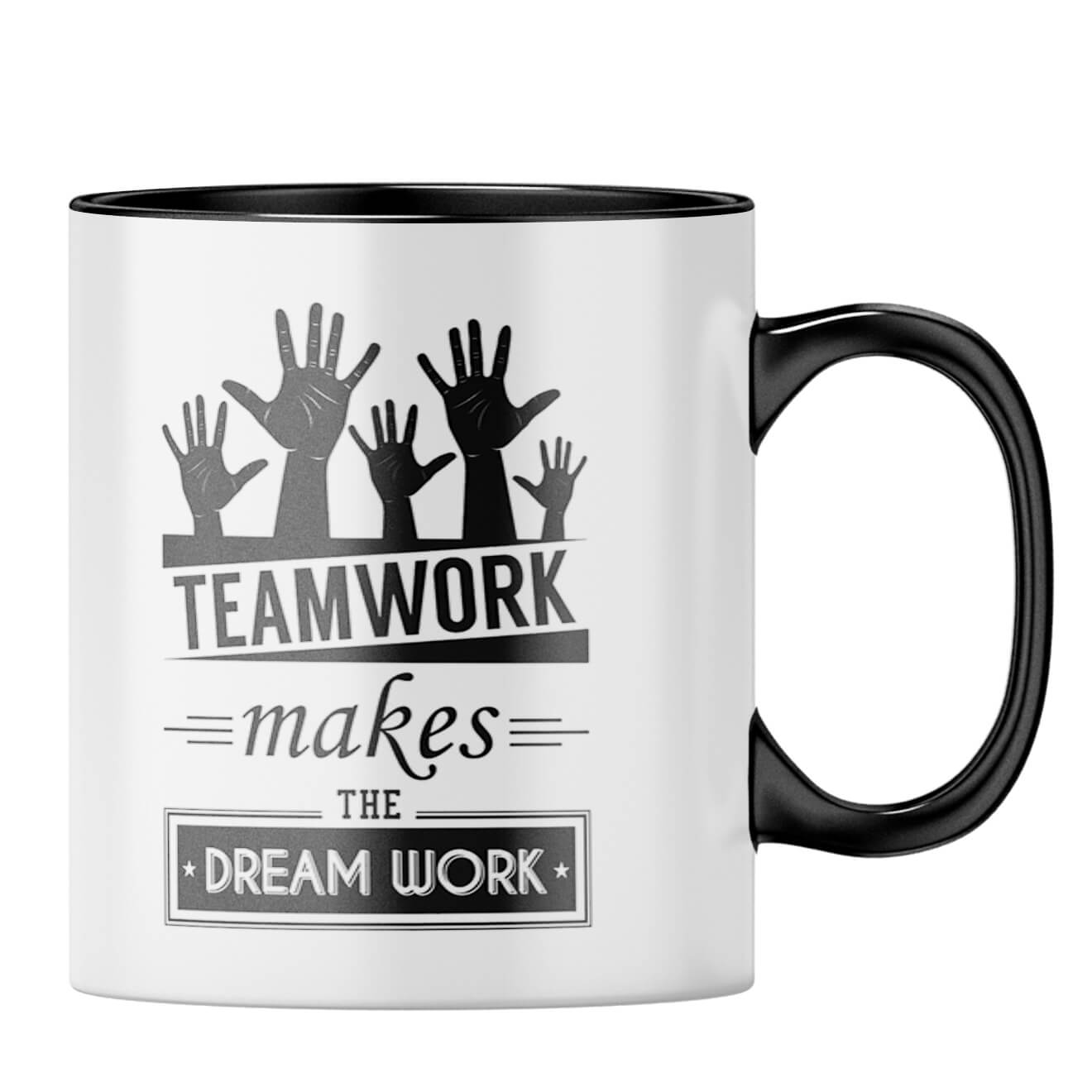 Gift for Team Colleagues Coffee MugB-Black