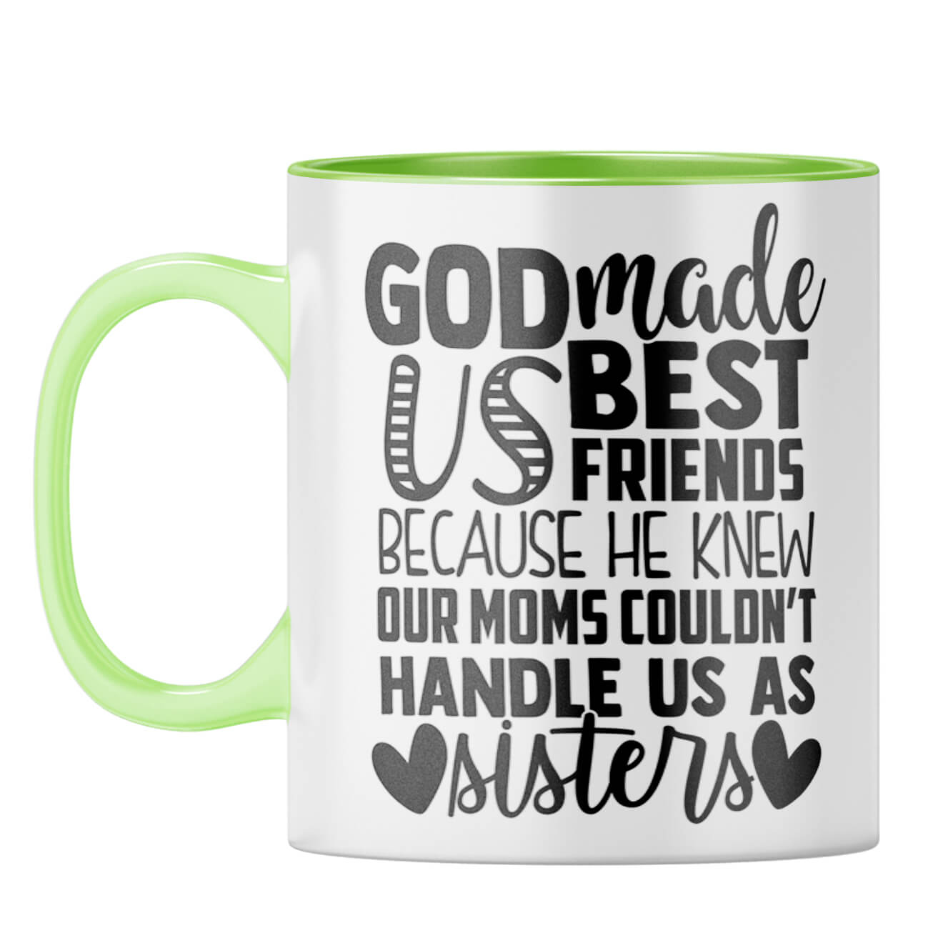 God Made Us Best Friends Coffee Mug