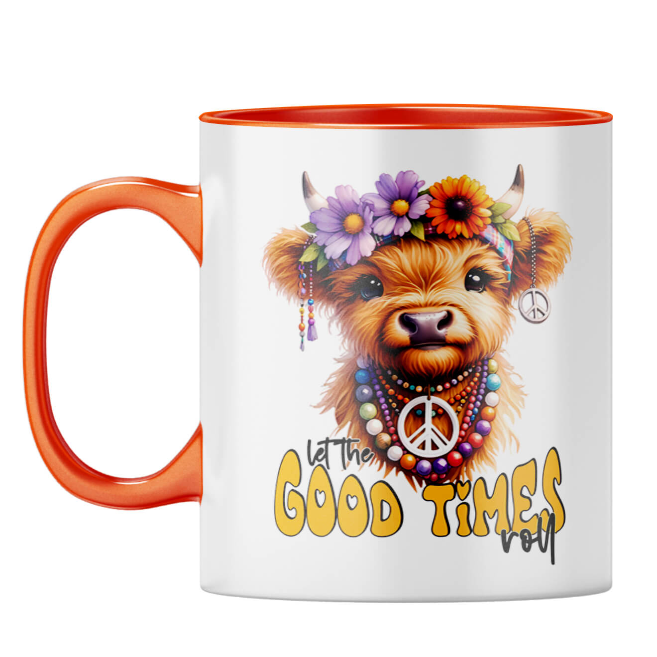 Good Times Roll Coffee Mug Orange