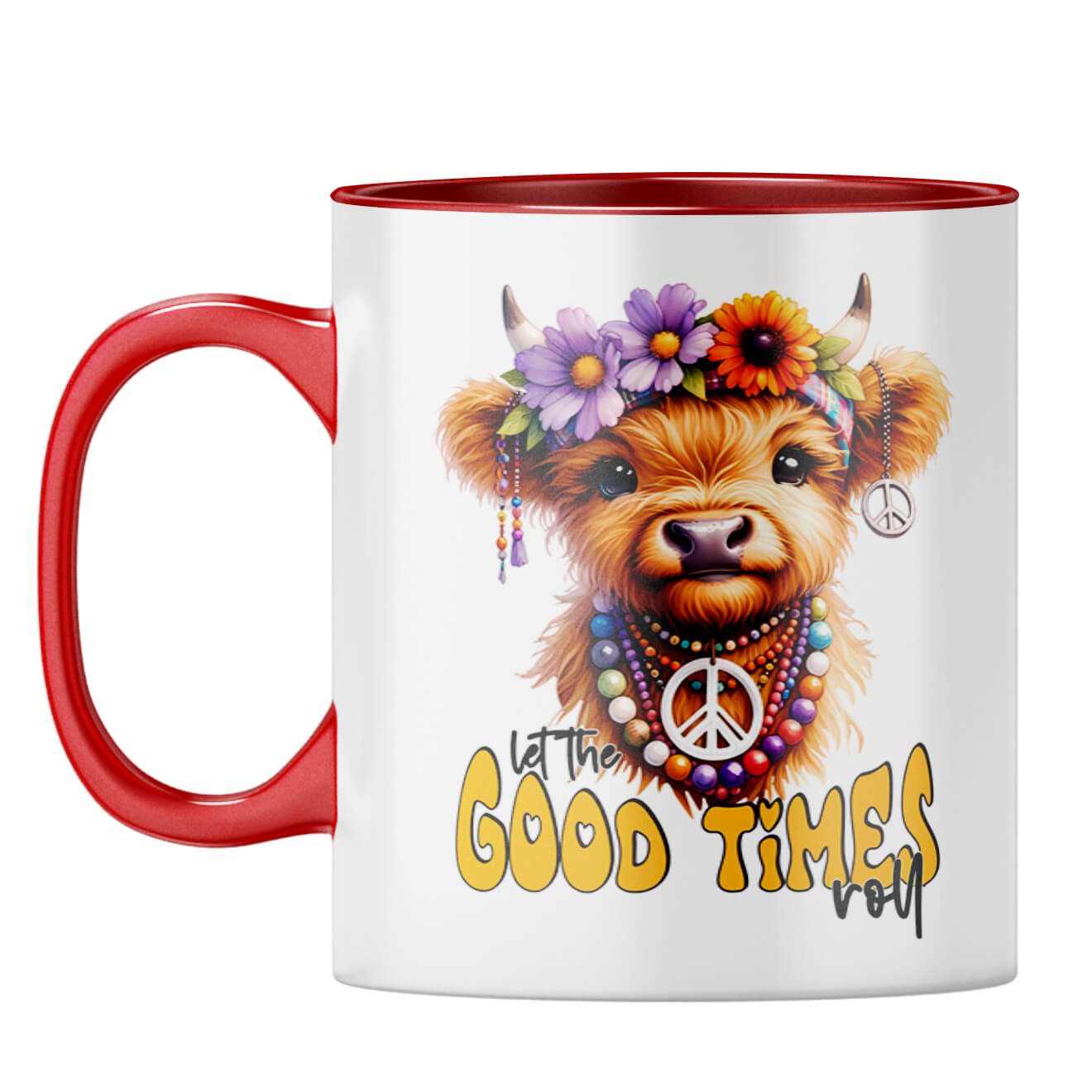 Good Times Roll Coffee Mug Red