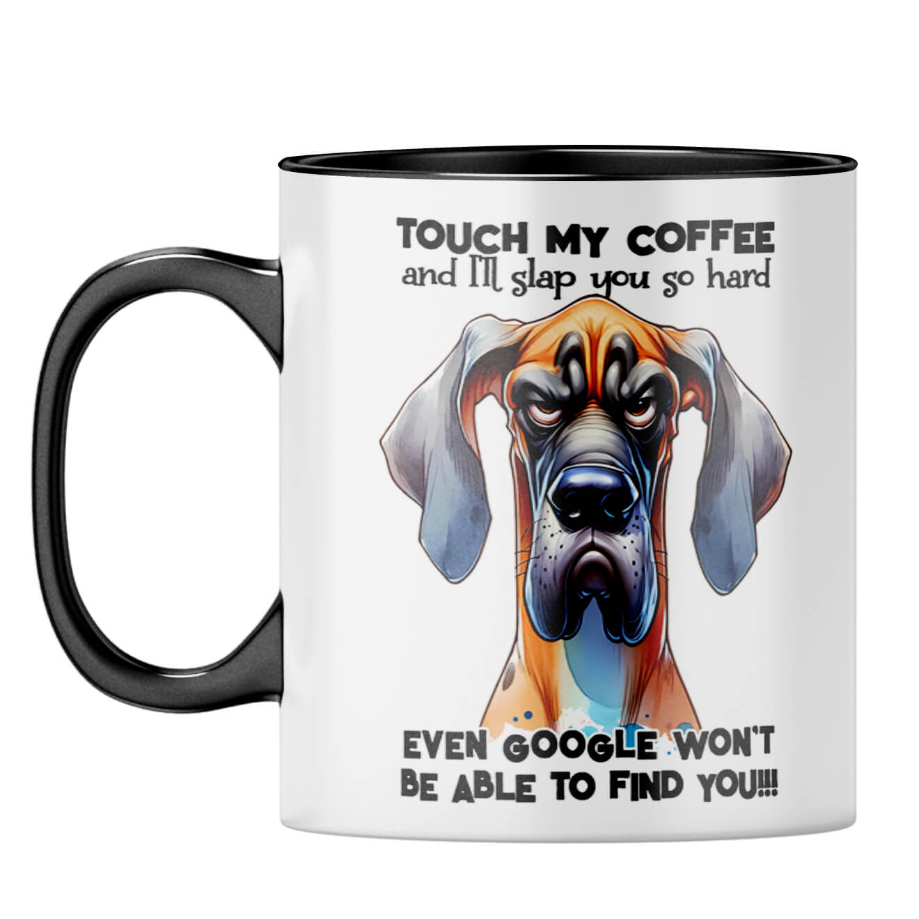 Google Wont Be Able to Find You Coffee Mug Black