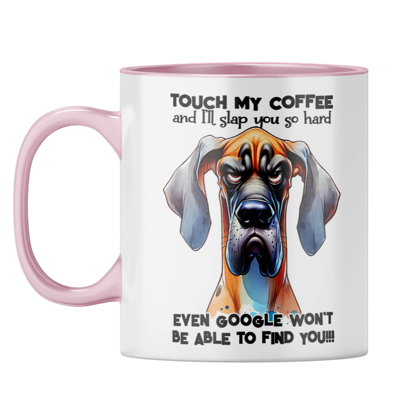 Google Wont Be Able to Find You Coffee Mug Pink