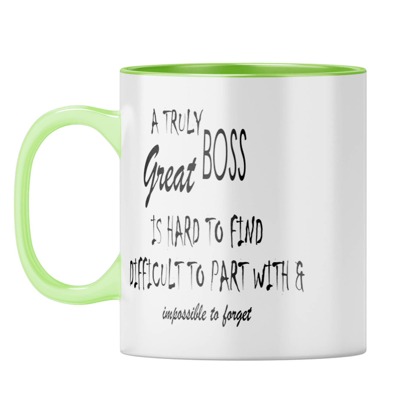 Great Boss Coffee Mug Light Green