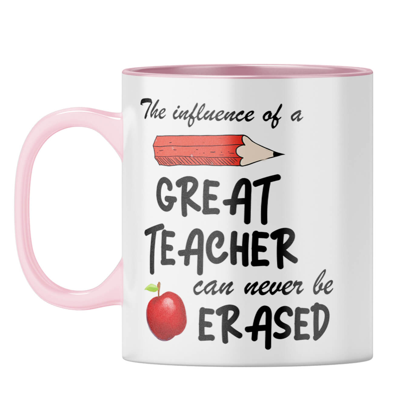 Great Teacher Coffee Mug Pink