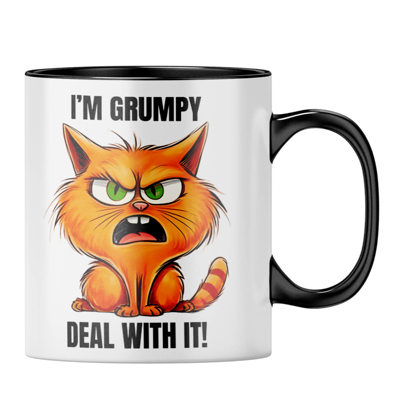Grumpy Coffee MugB-Black