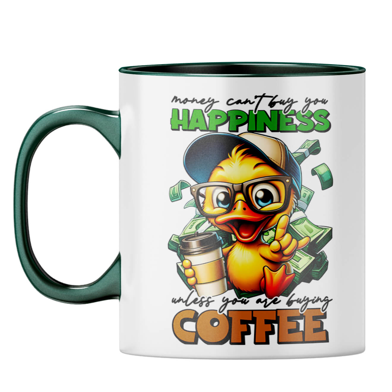 Happiness is Coffee Coffee Mug