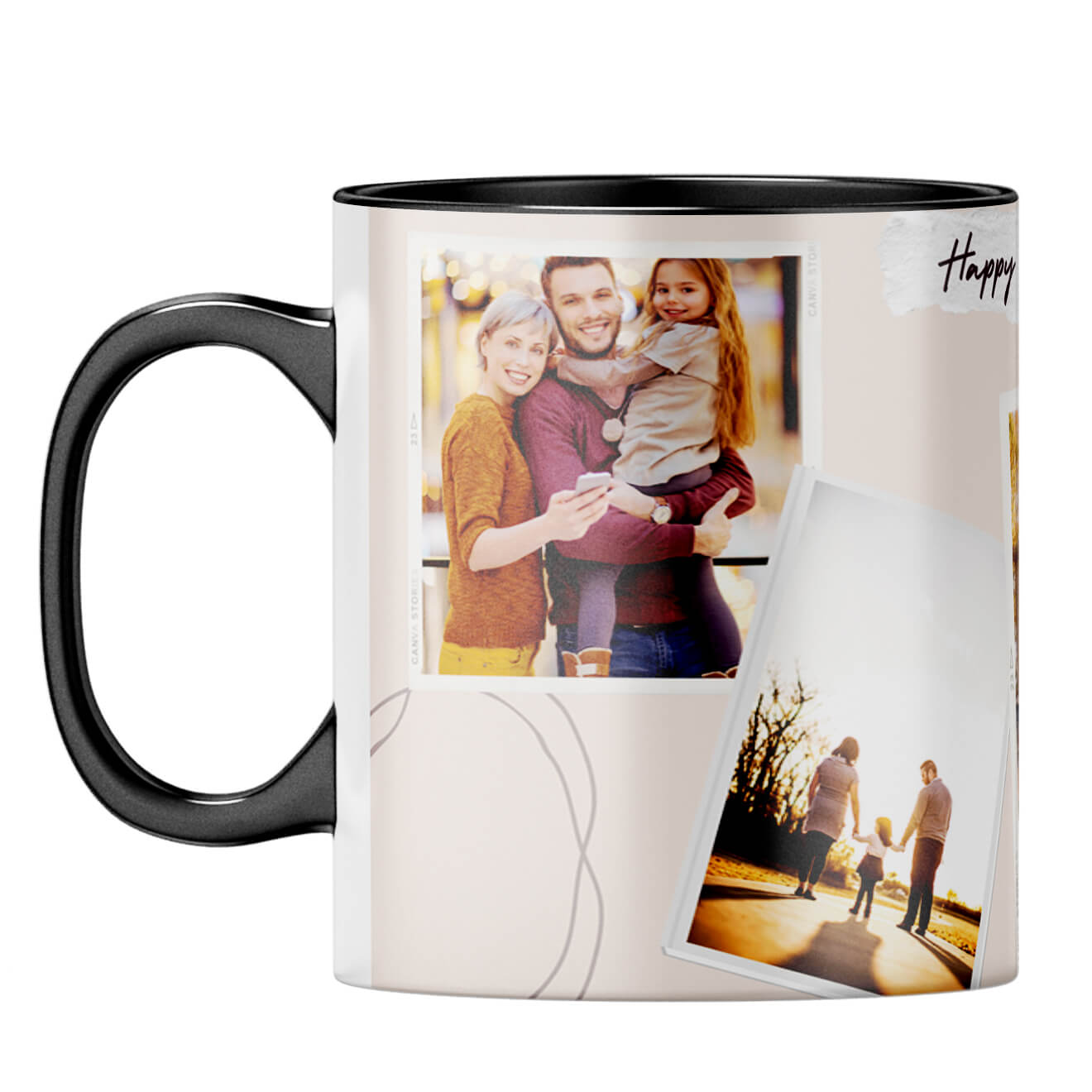 Happy Birthday Dear Coffee MugF-Black