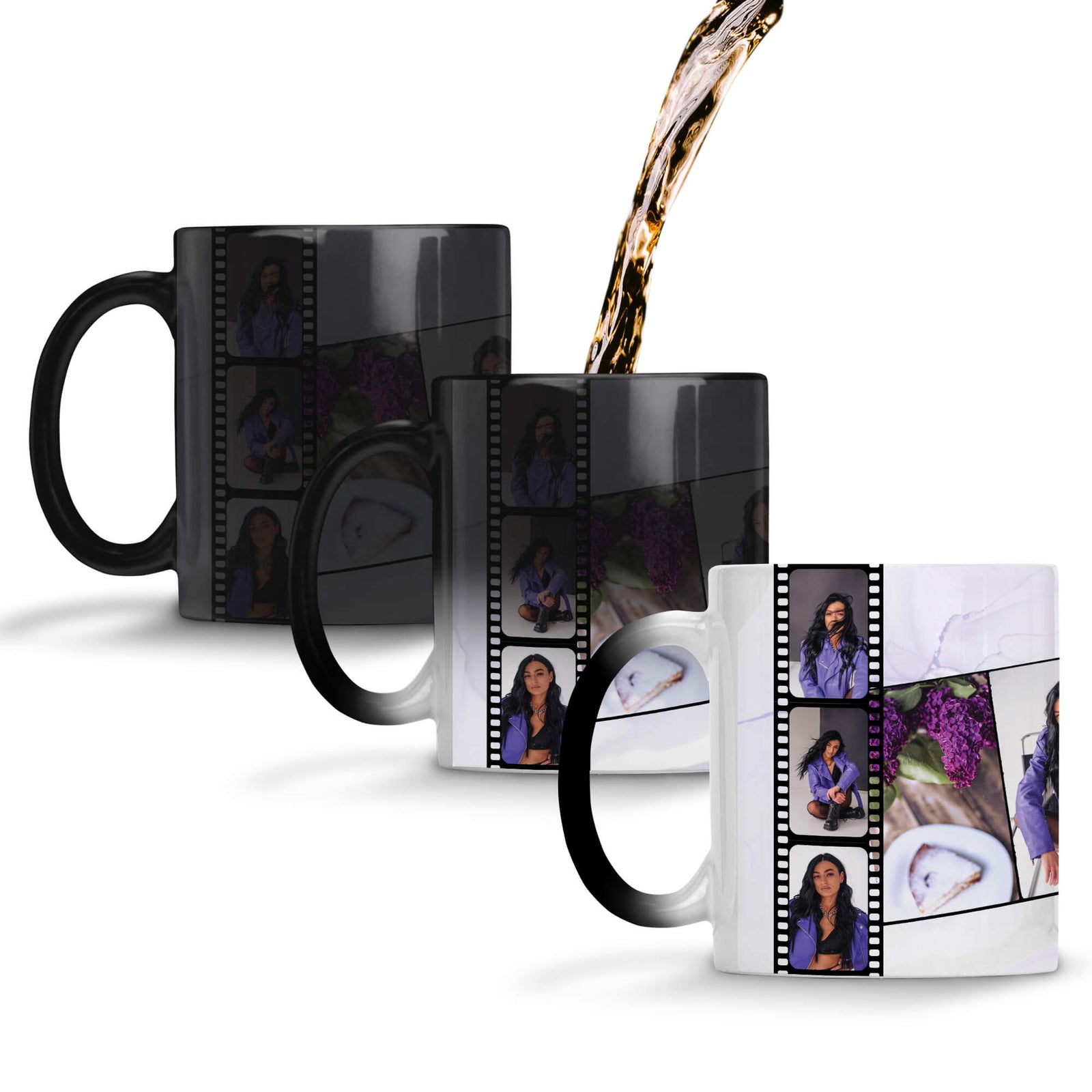Happy Birthday Photo Collage Coffee Mug Magic