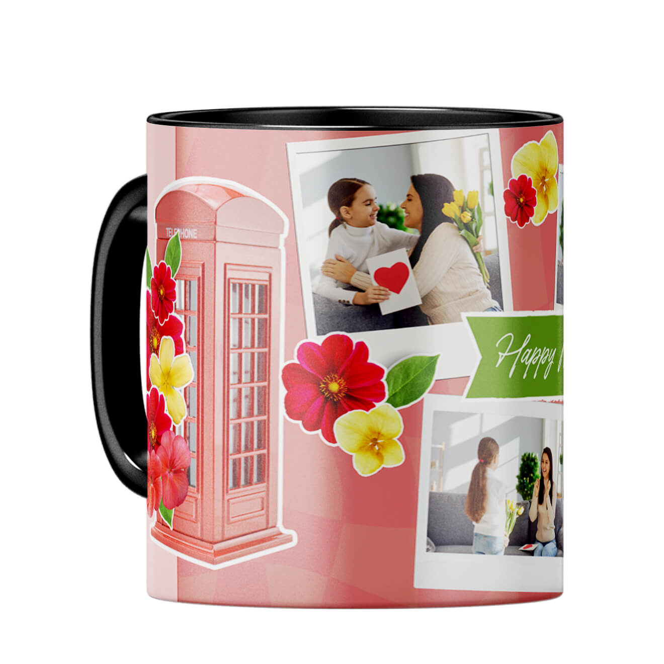 Happy Mothers Day Coffee Mug Black