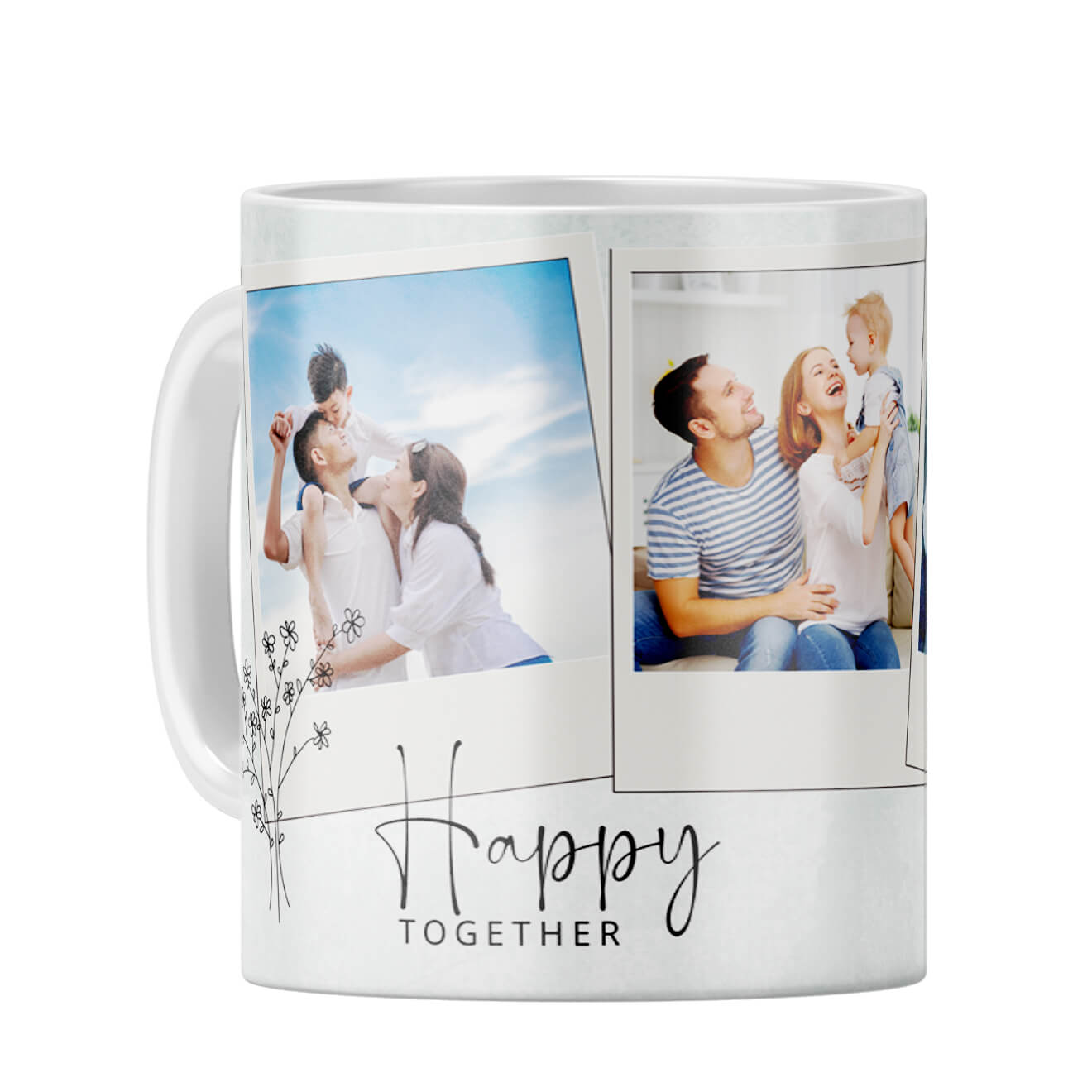 Happy Together Coffee Mug White