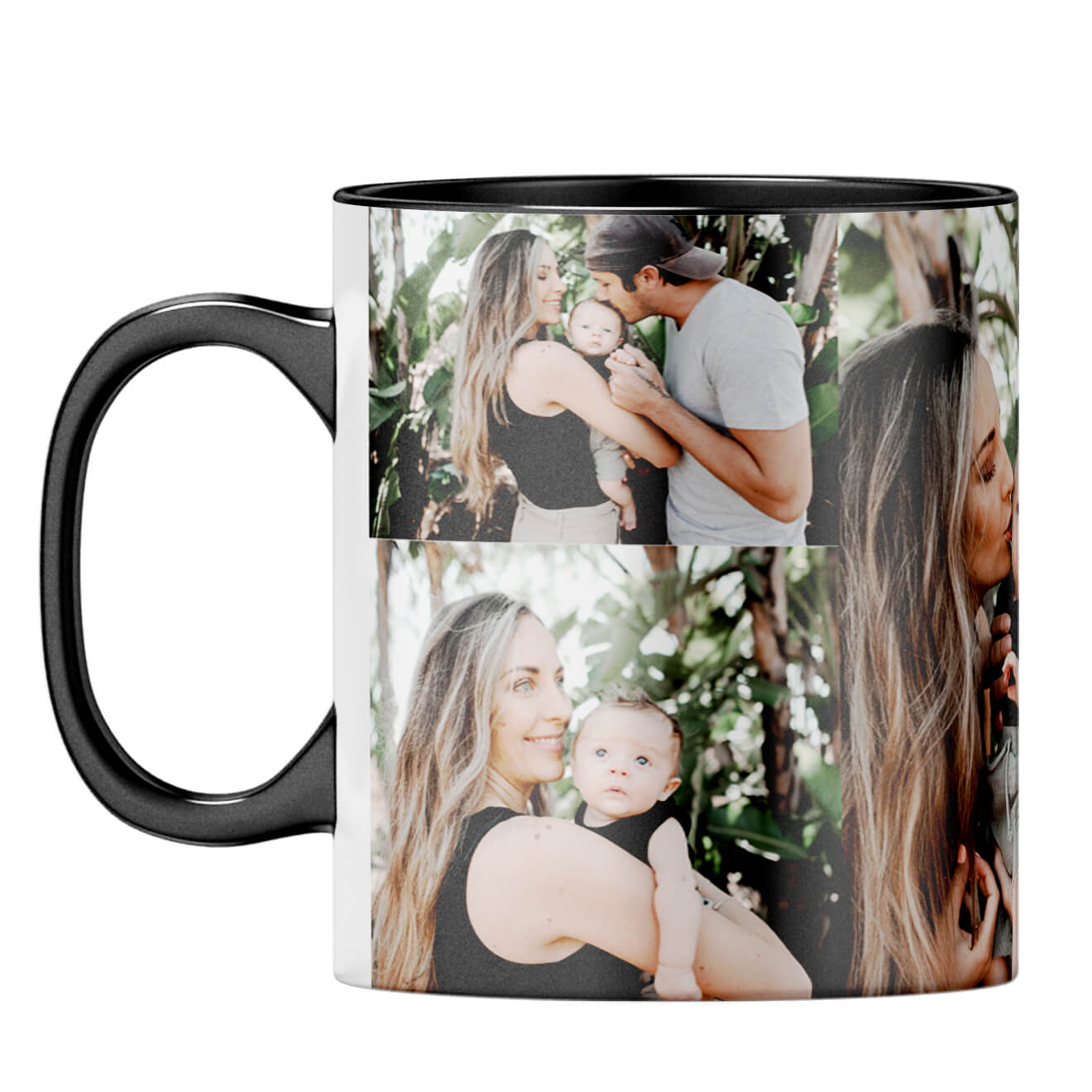 Holiday Wishes Coffee Mug Black