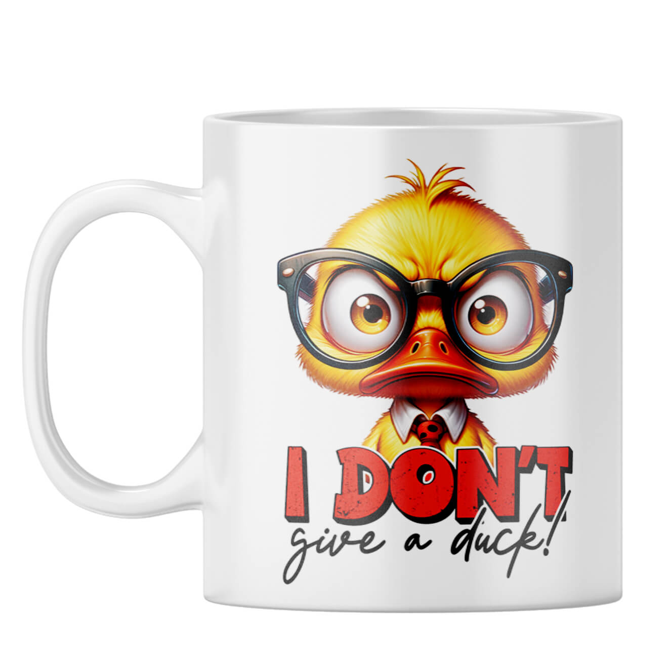 I Dont Give A Duck Coffee Mug White