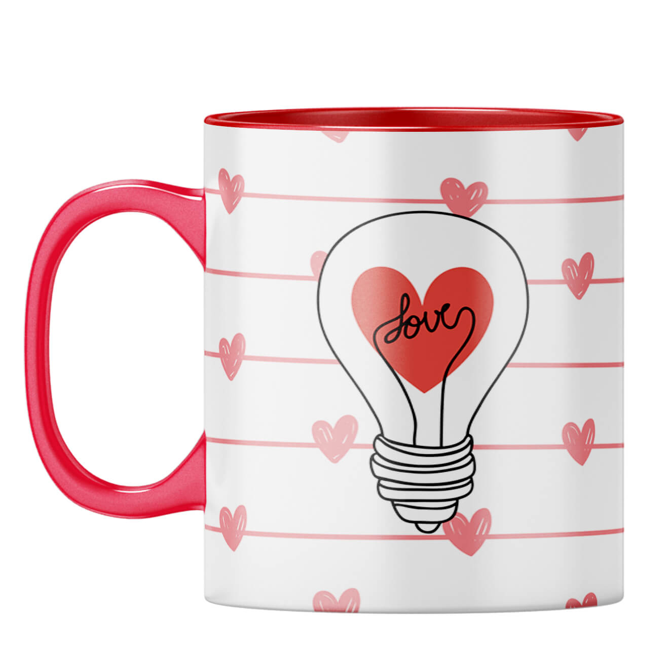 Idea of Love Coffee Mug Red