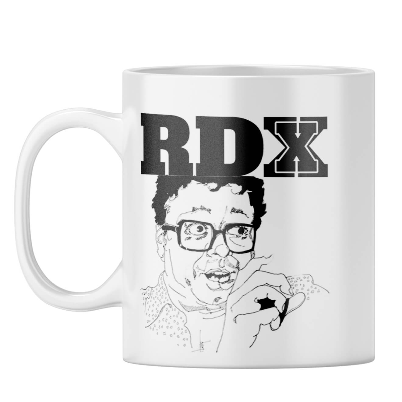 Indro's Art Burman Da Coffee Mug White