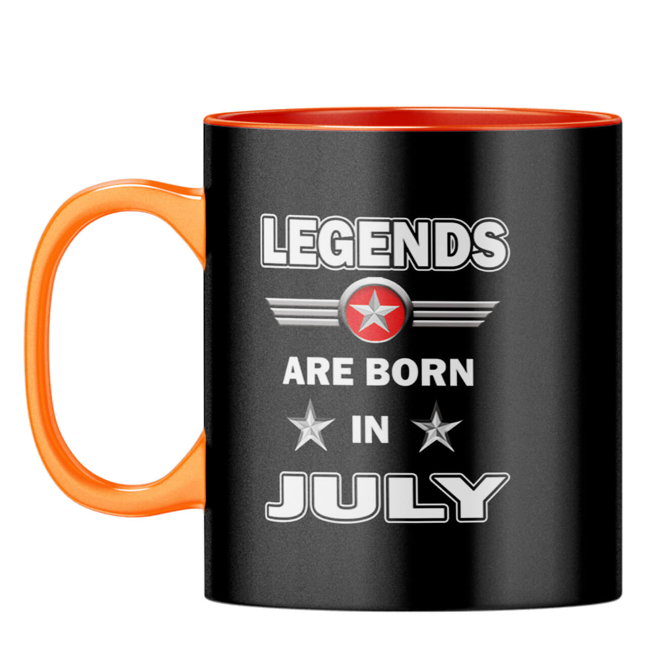 July Legends Coffee Mug Orange