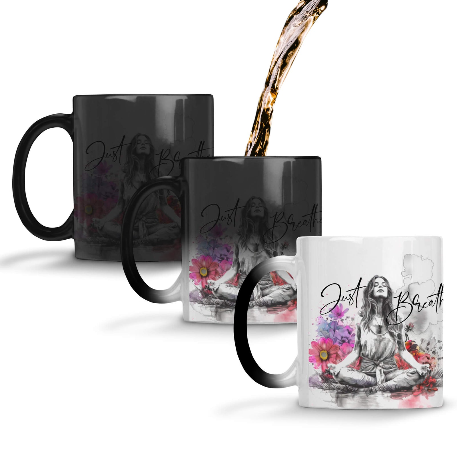 Just Breathe Coffee Mug Magic