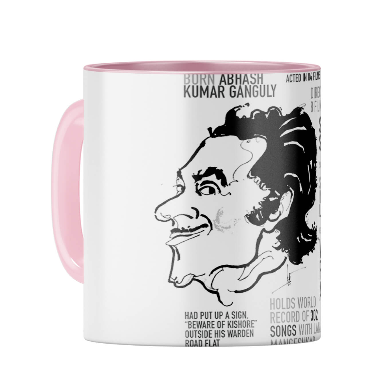 Kishore Kumar Coffee Mug Pink