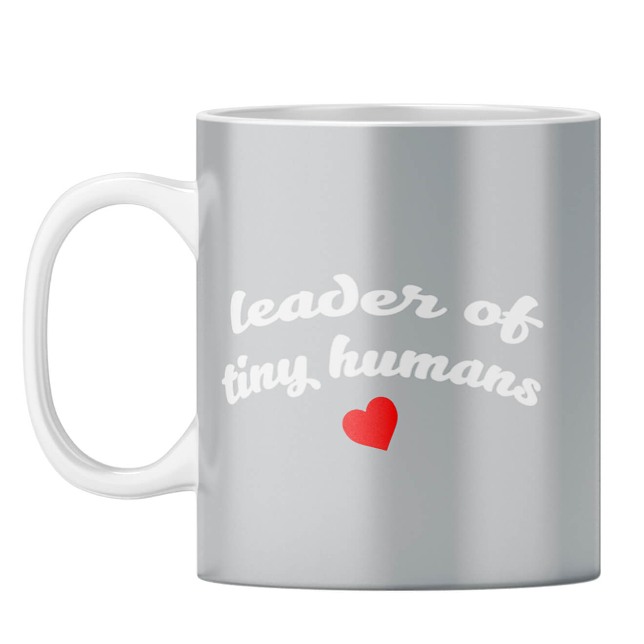 Leader of Tiny Human Coffee Mug White