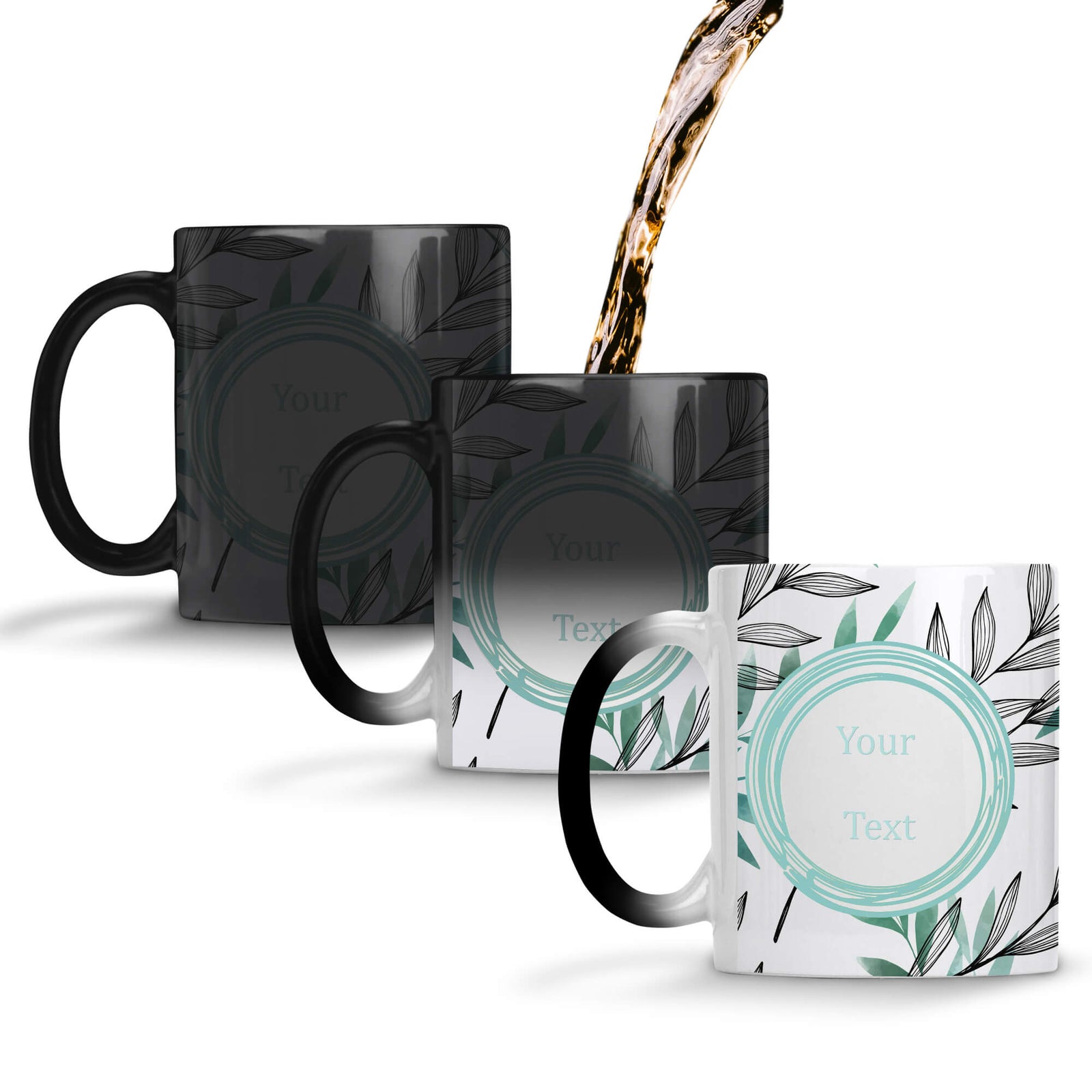 Leafy Coffee Mug Magic