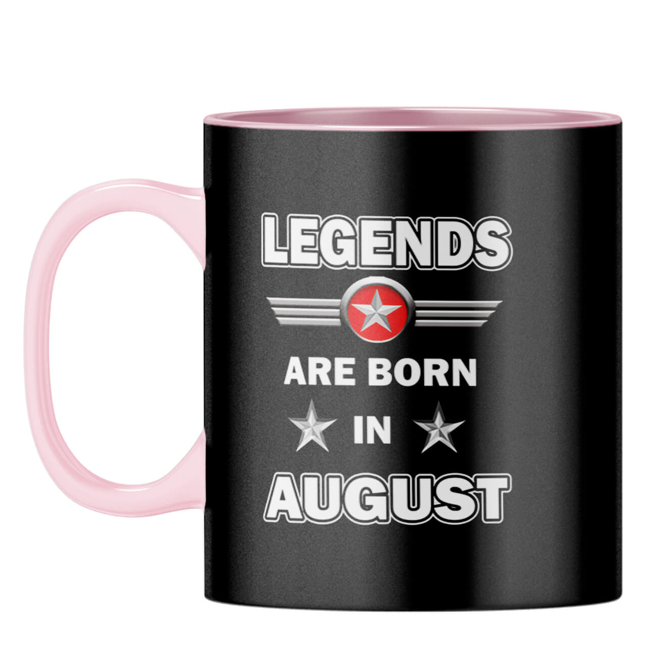 Legends August Coffee Mug Pink