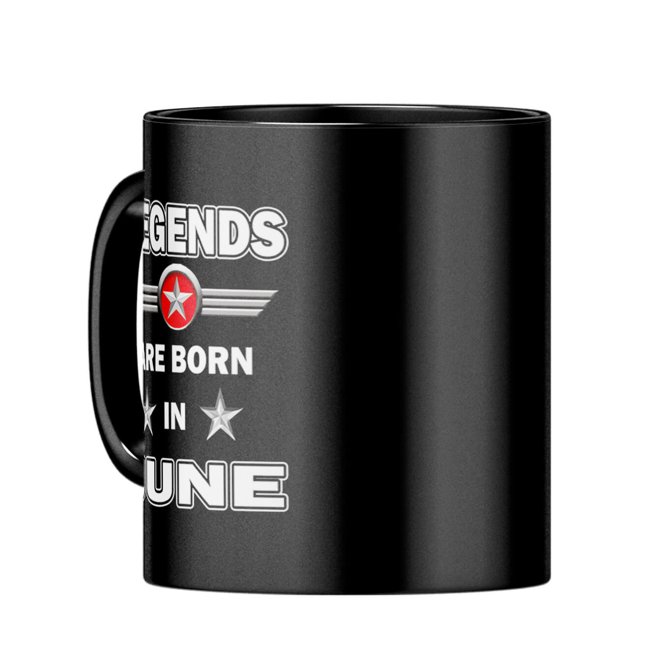 Legends June Coffee MugC-Black