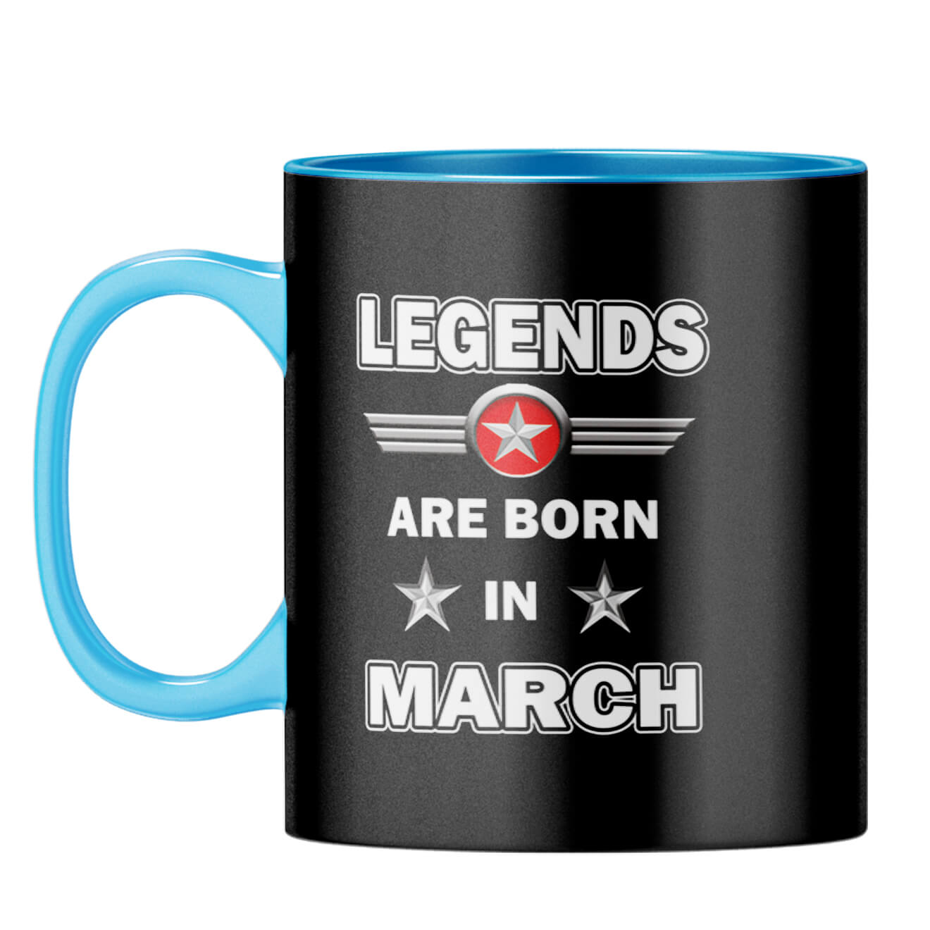 Legends March Coffee Mug Light Blue