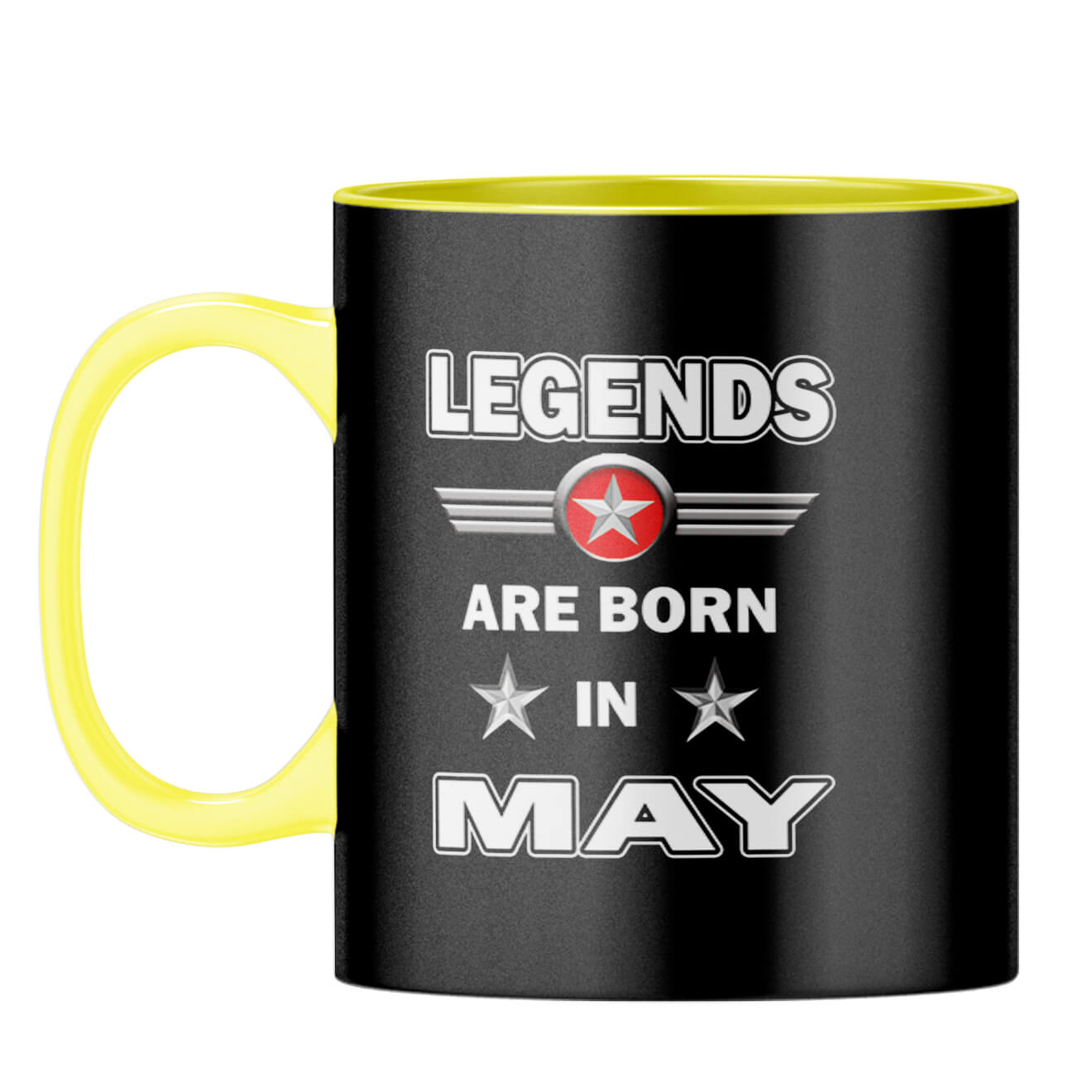 Legends May Coffee Mug Yellow