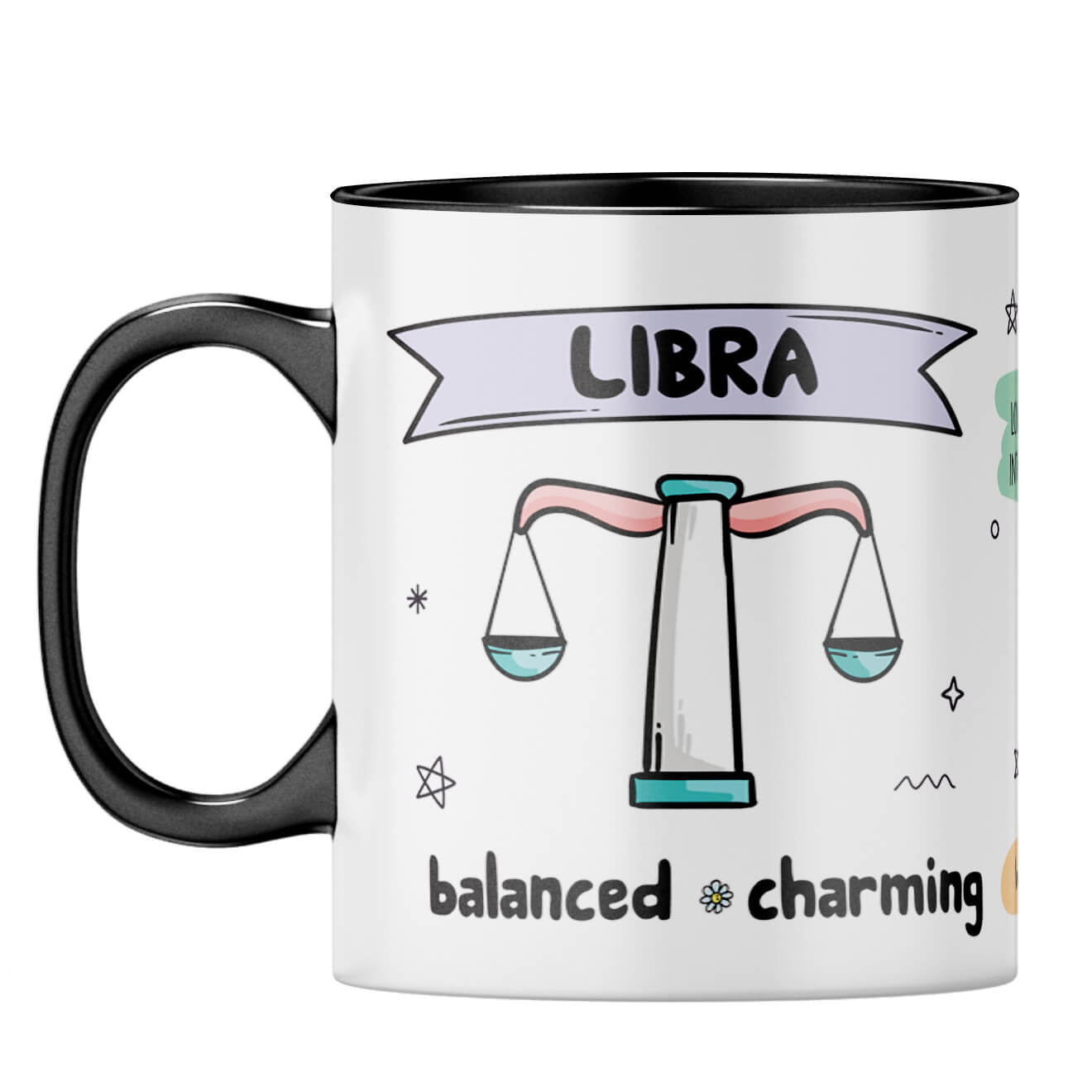 Libra Coffee Mug Black