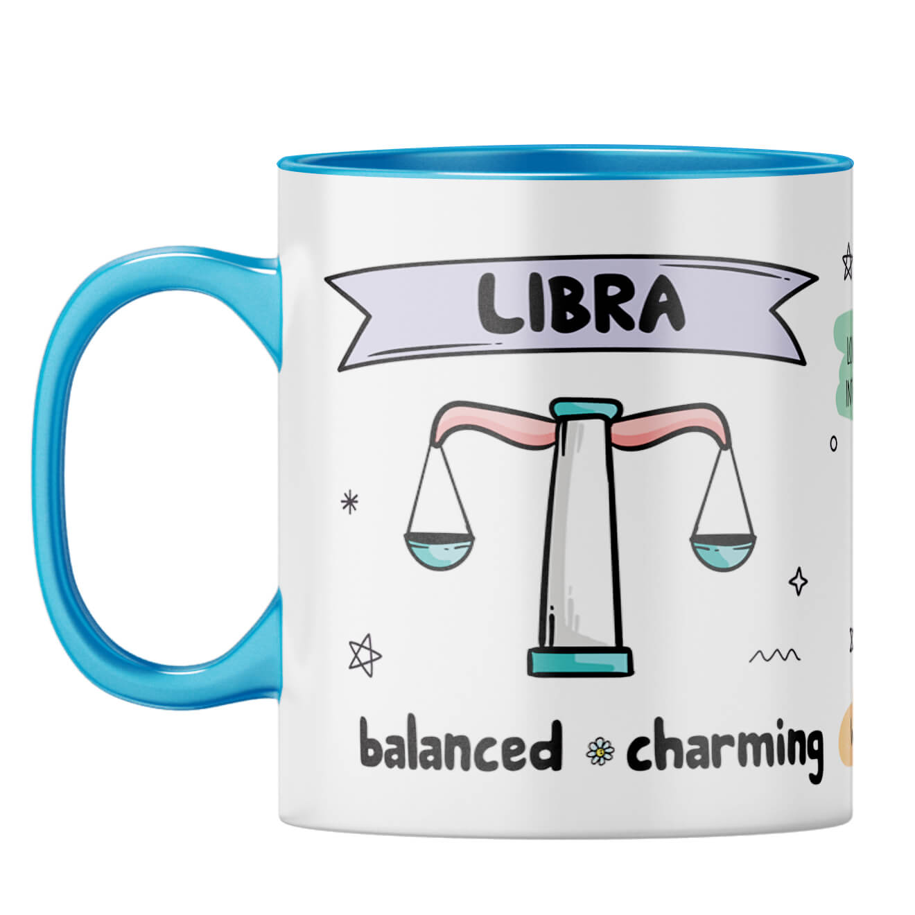 Libra Coffee Mug Light Blue