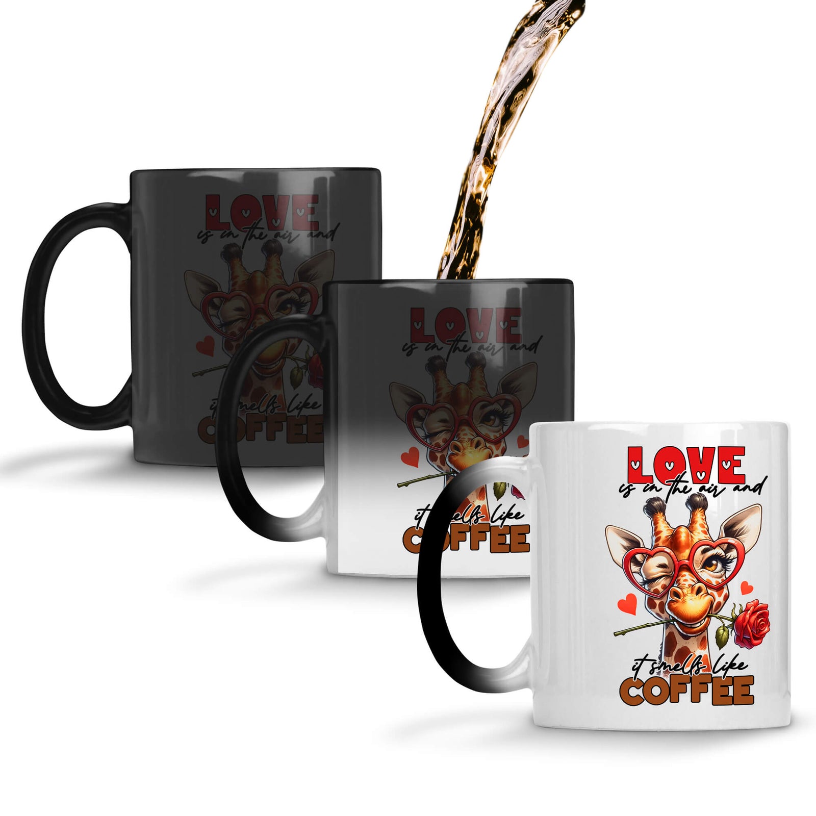 Love Smells Like Coffee Coffee Mug Magic