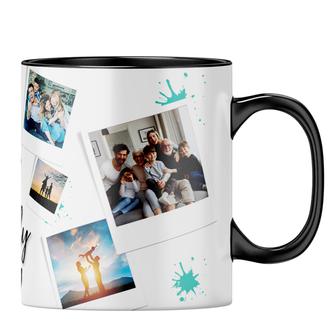 Love The Family Coffee MugB-Black