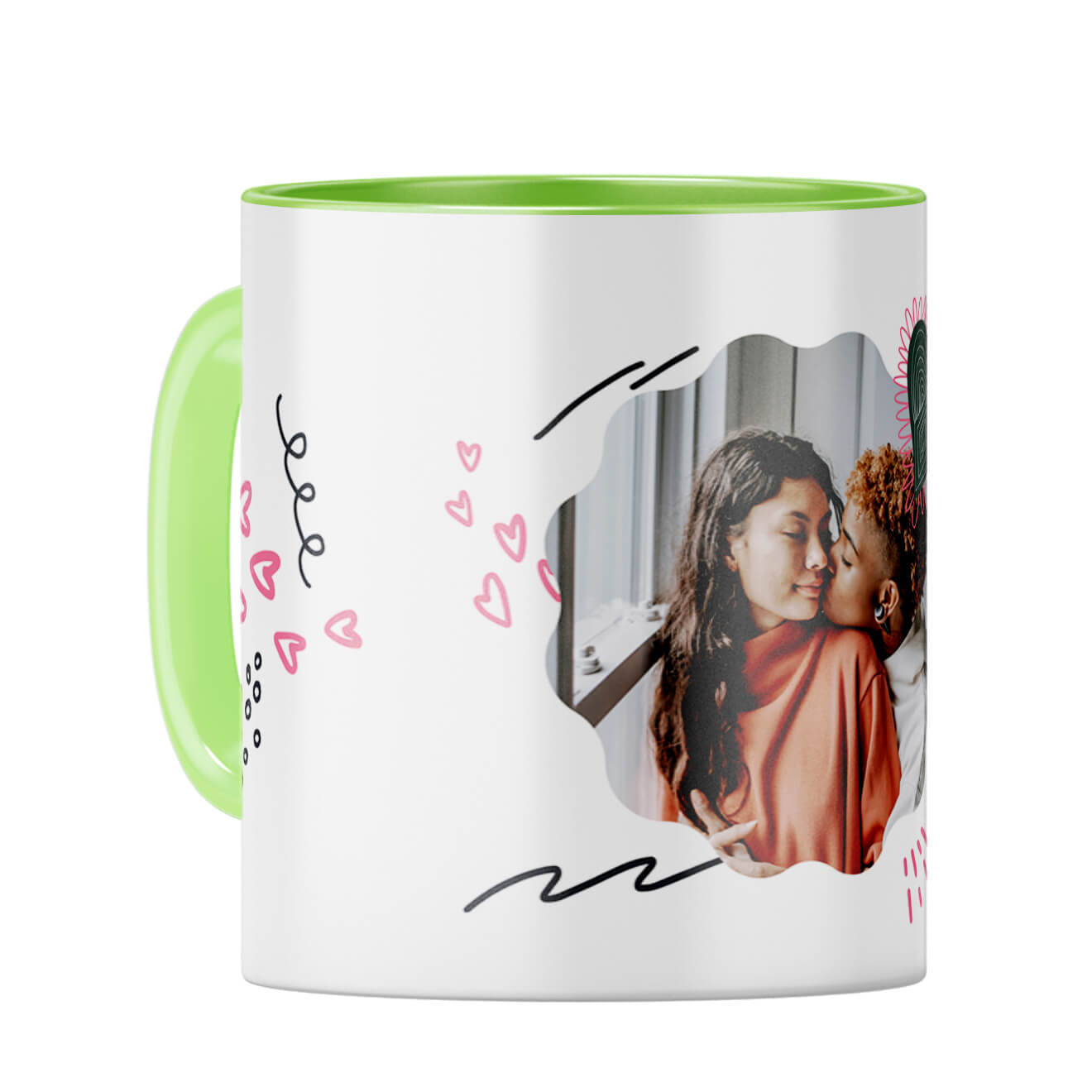Loved One Coffee Mug Light Green