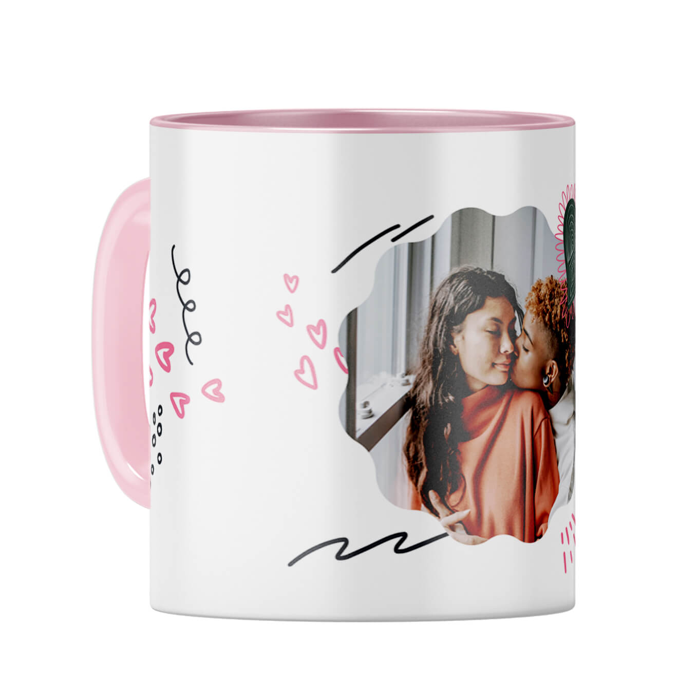 Loved One Coffee Mug Pink