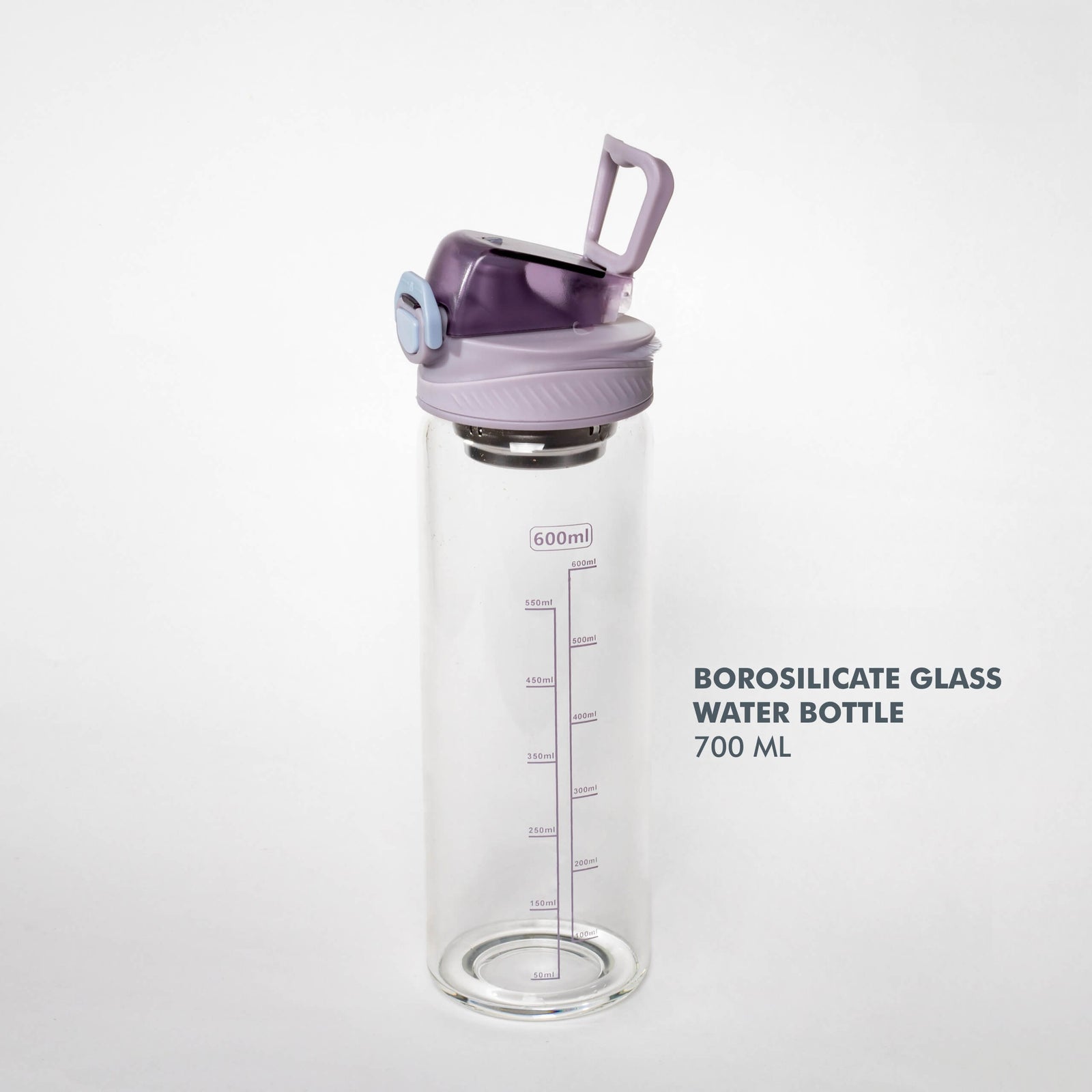 Measurement Borosilicate Glass Bottle - 700 ML - corporate gift by YuBingo