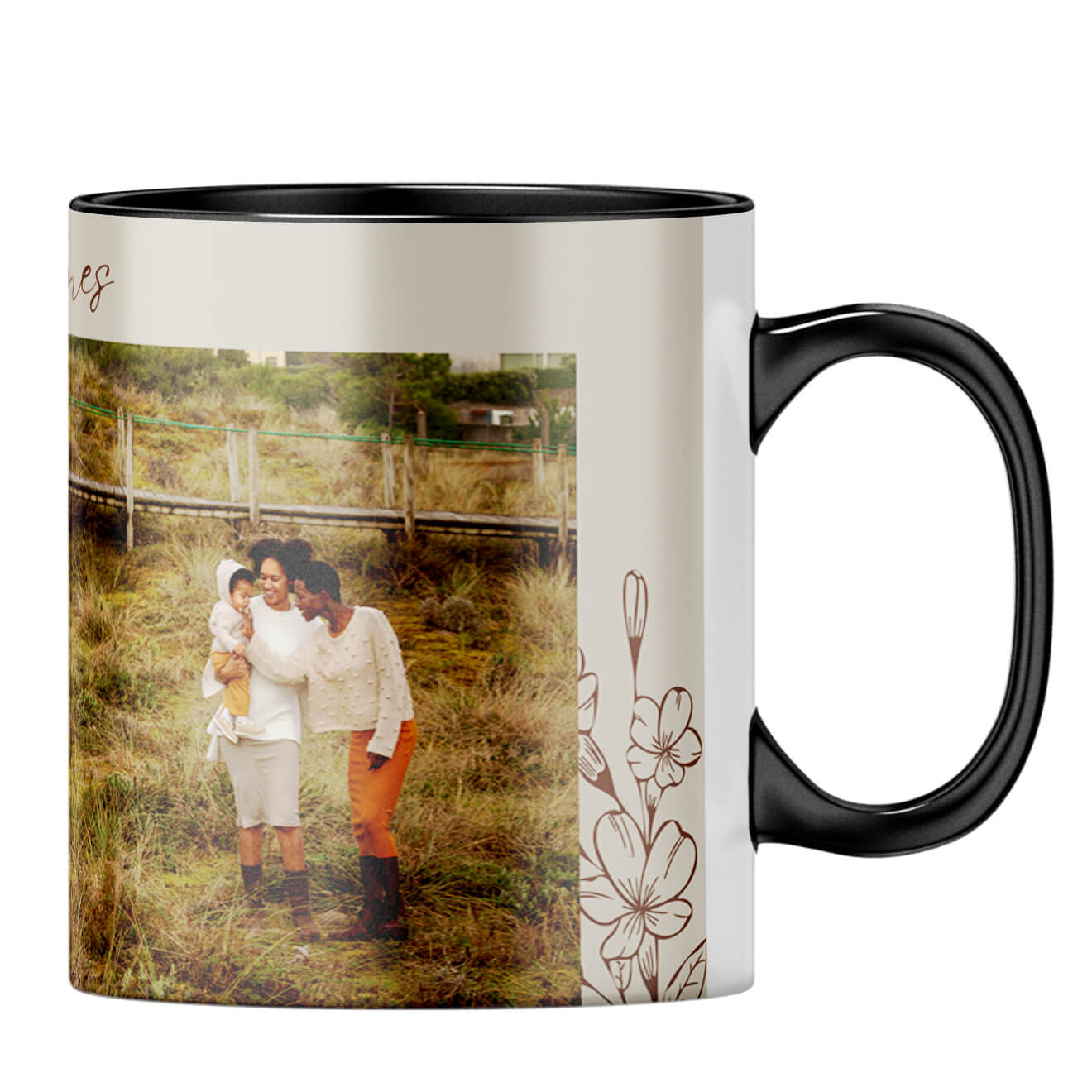 Milestones Coffee MugB-Black