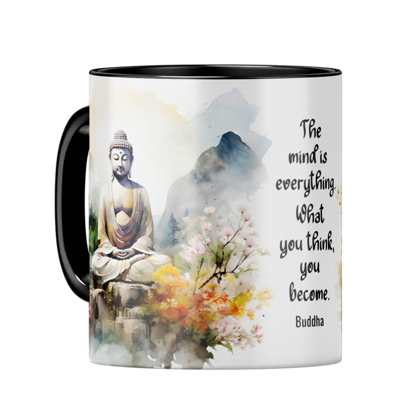 Mind is Everything Coffee Mug Black