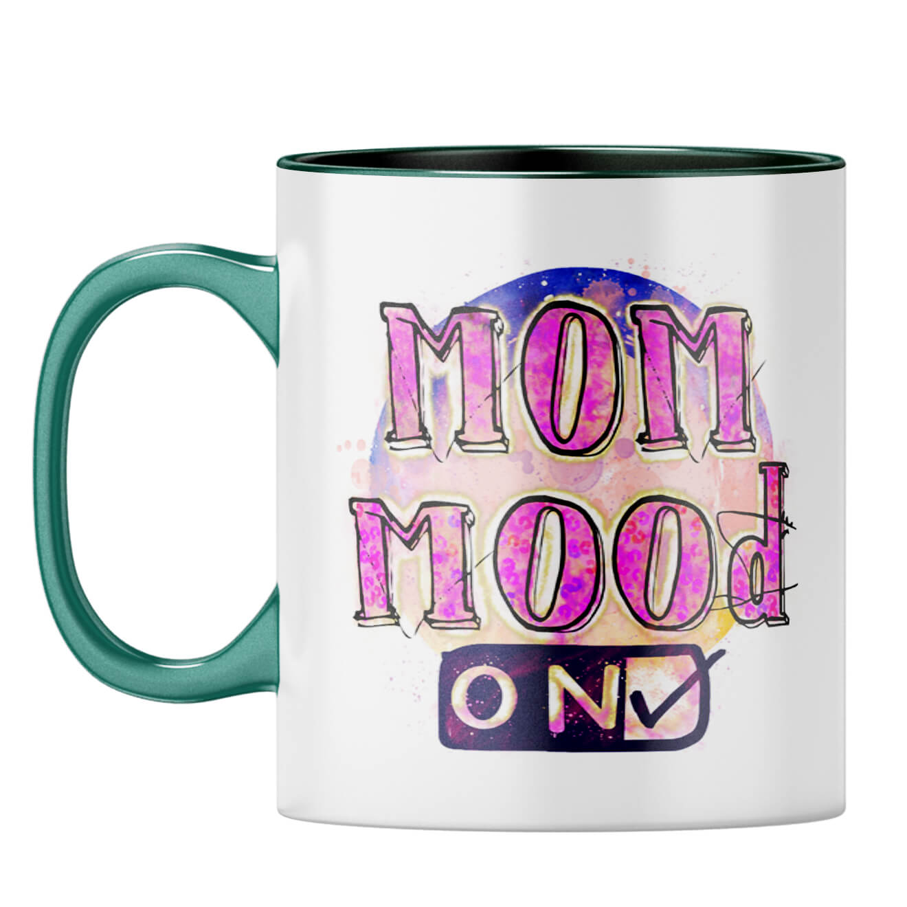 Mom Birthday Gifts From Daughter Coffee Mug Dark Green