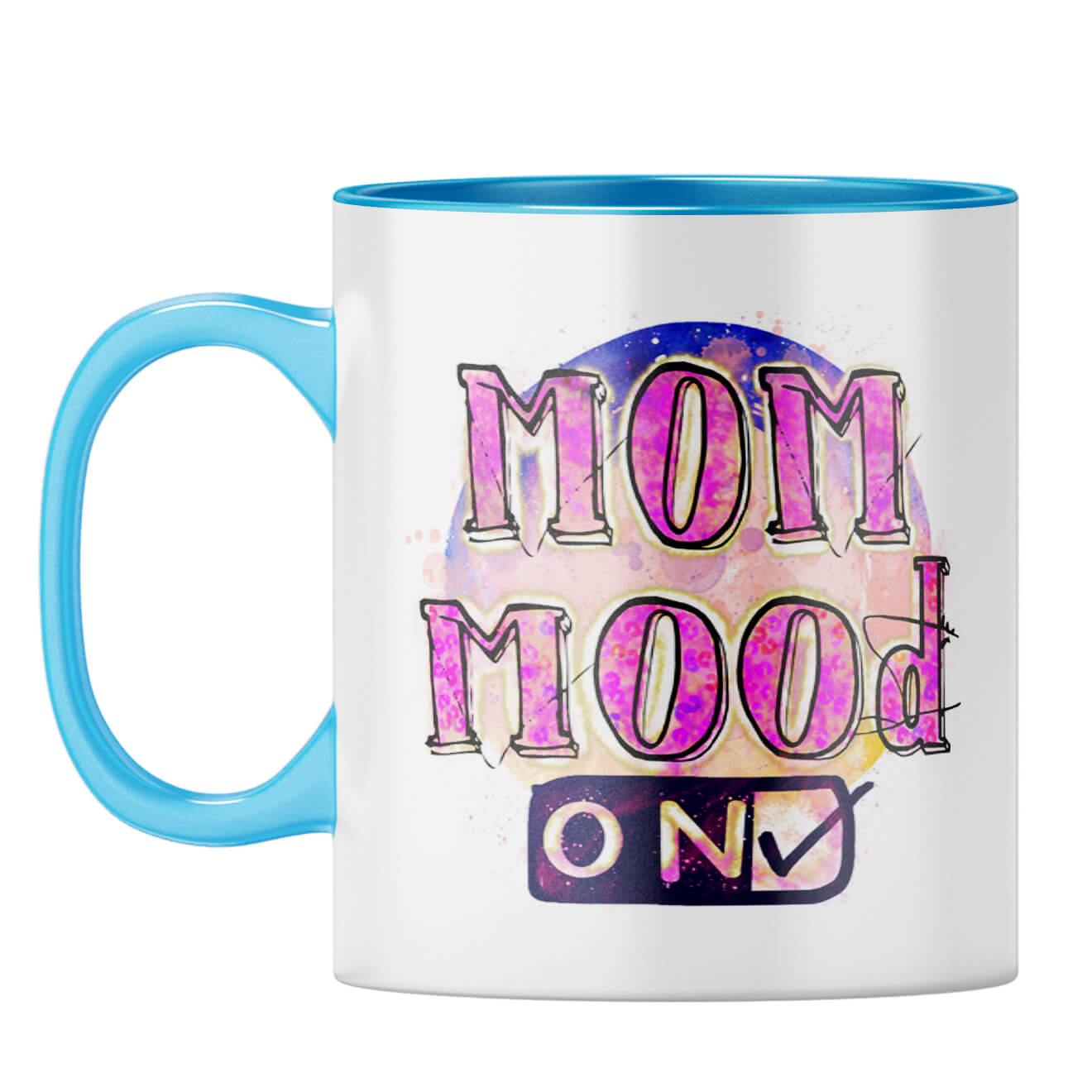 Mom Birthday Gifts From Daughter Coffee Mug Light Blue