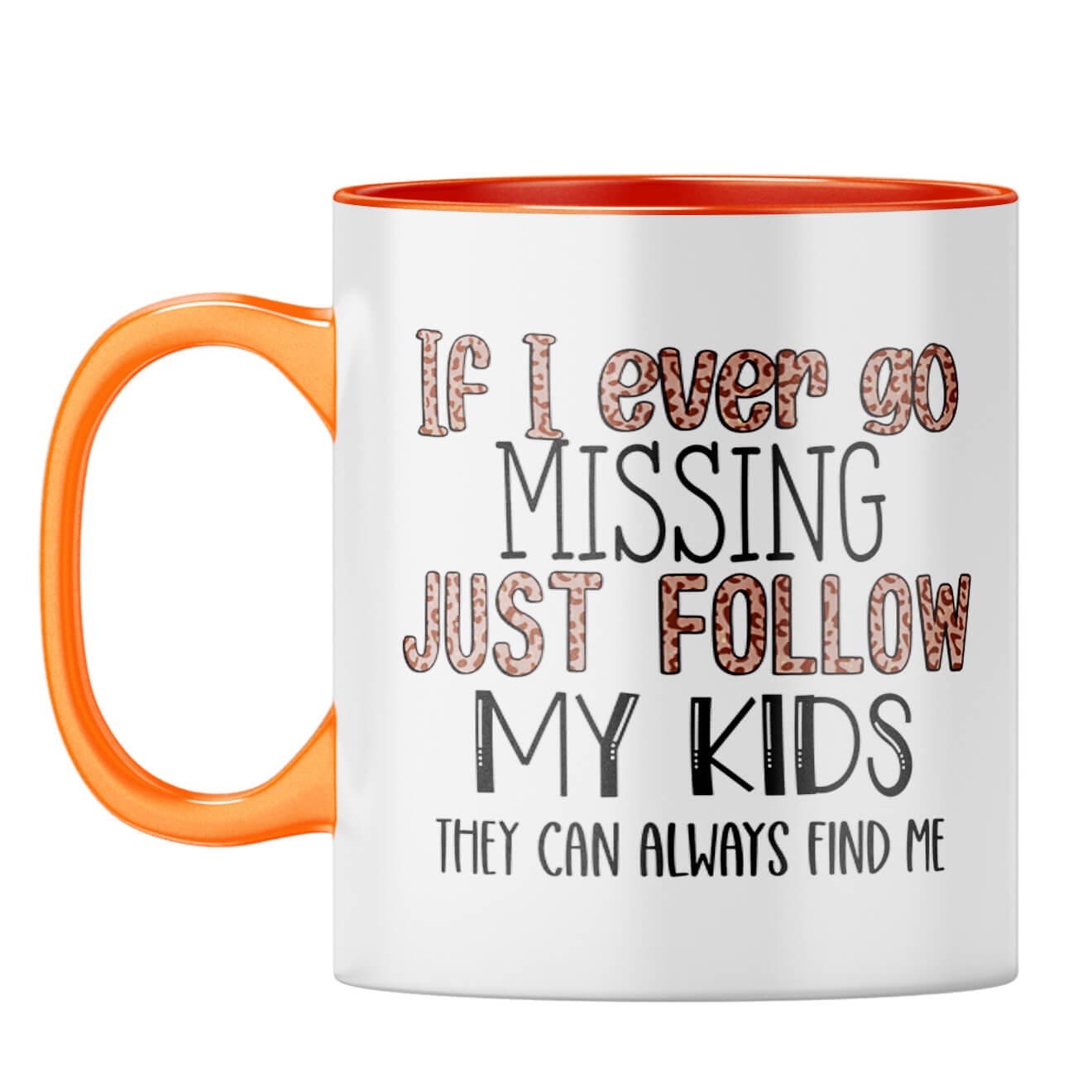 Mom Birthday Gifts Coffee Mug Orange