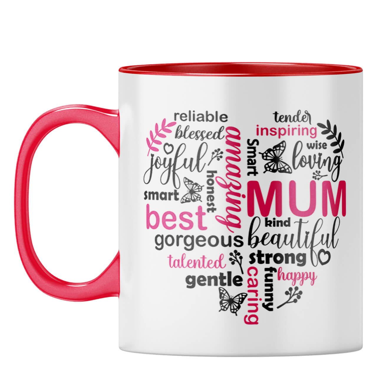 Moms Gifts Coffee Mug Red