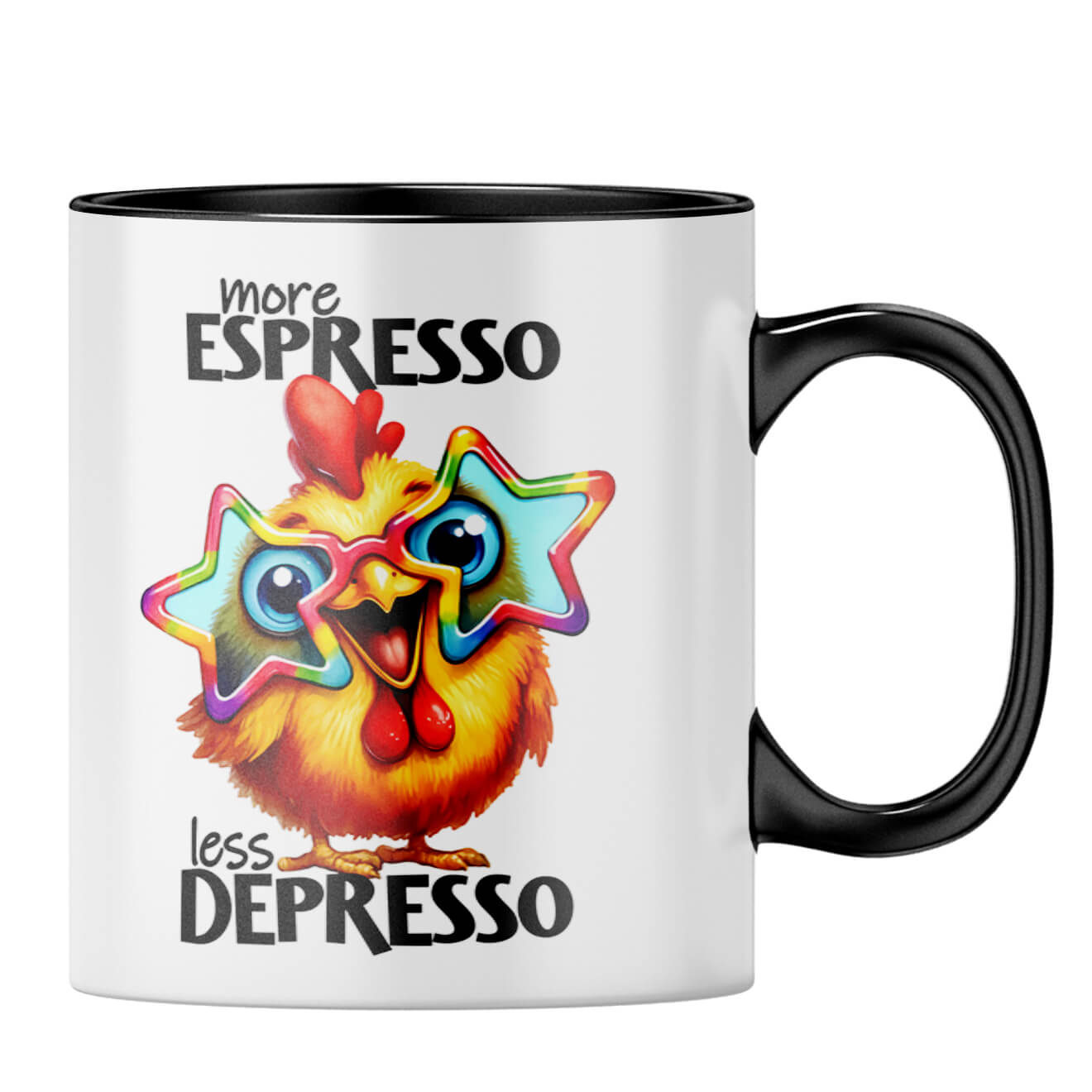More Espresso Coffee MugB-Black