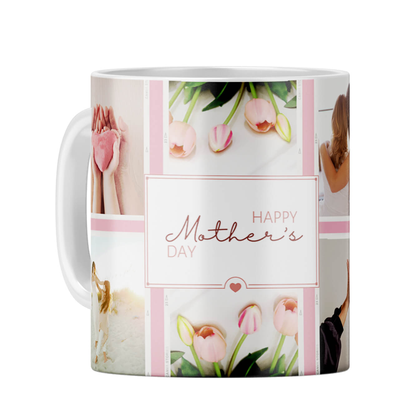 Mothers Day Collage Coffee Mug White