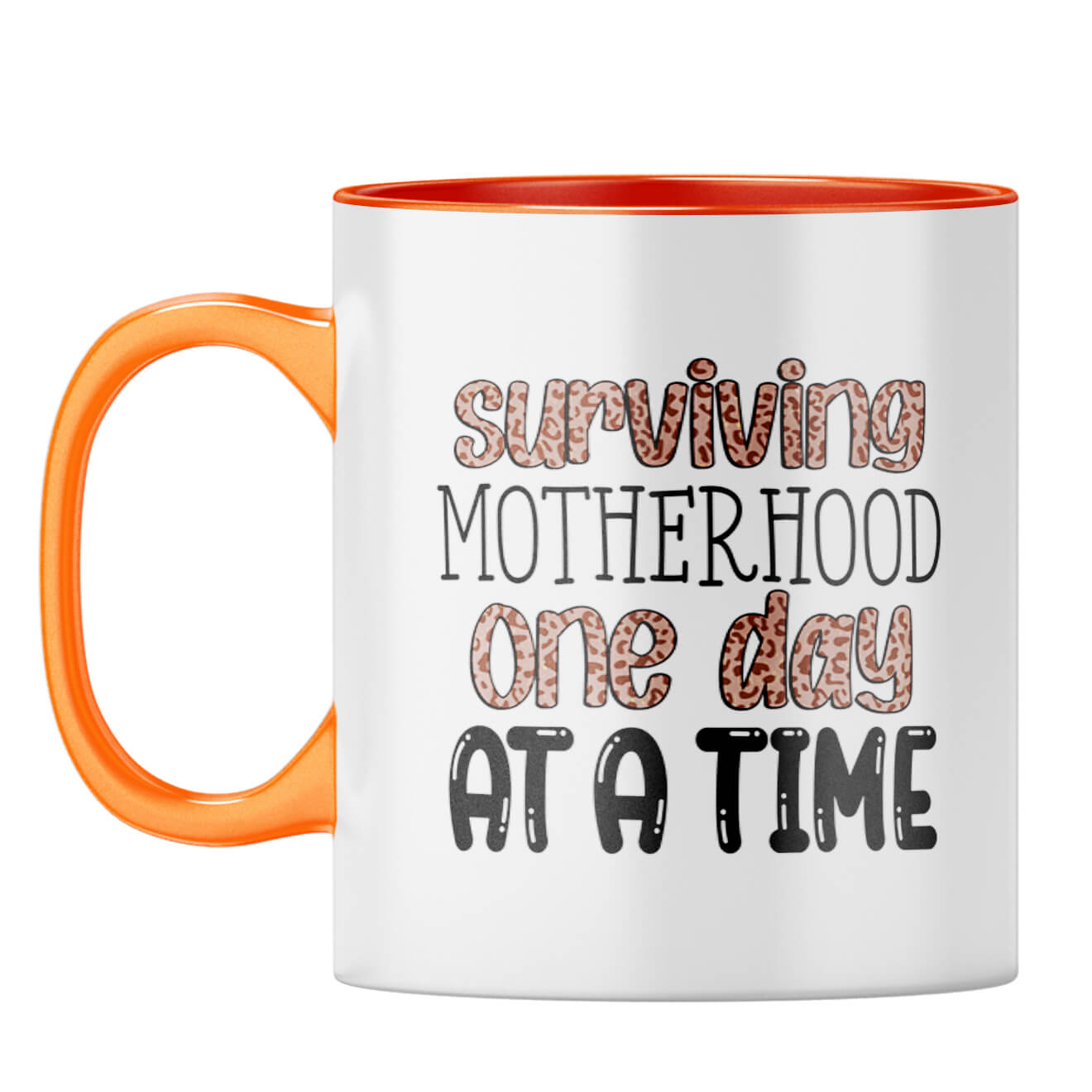 Mothers Day Gift For Mom Special Cup Coffee Mug Orange