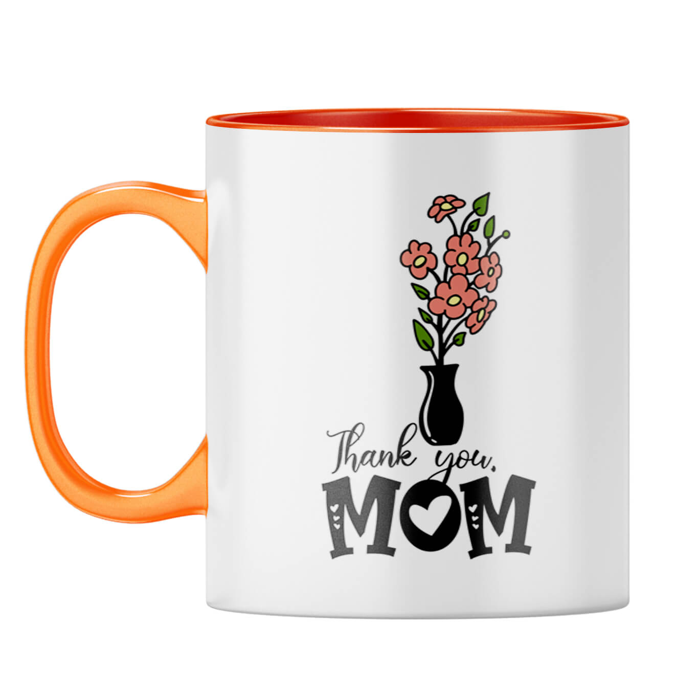 Mothers Day Gift For Mom Special From Son Coffee Mug Orange