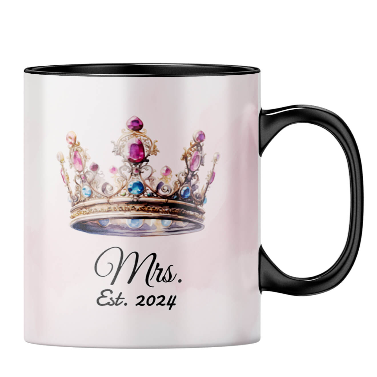 Mrs Esd in 2024 Coffee MugB-Black