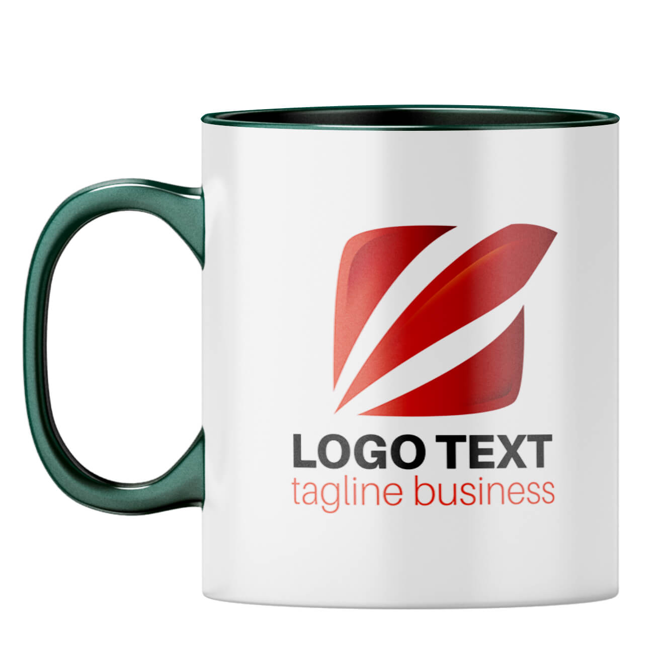 Mug With Your Logo 1 Coffee Mug Dark Green