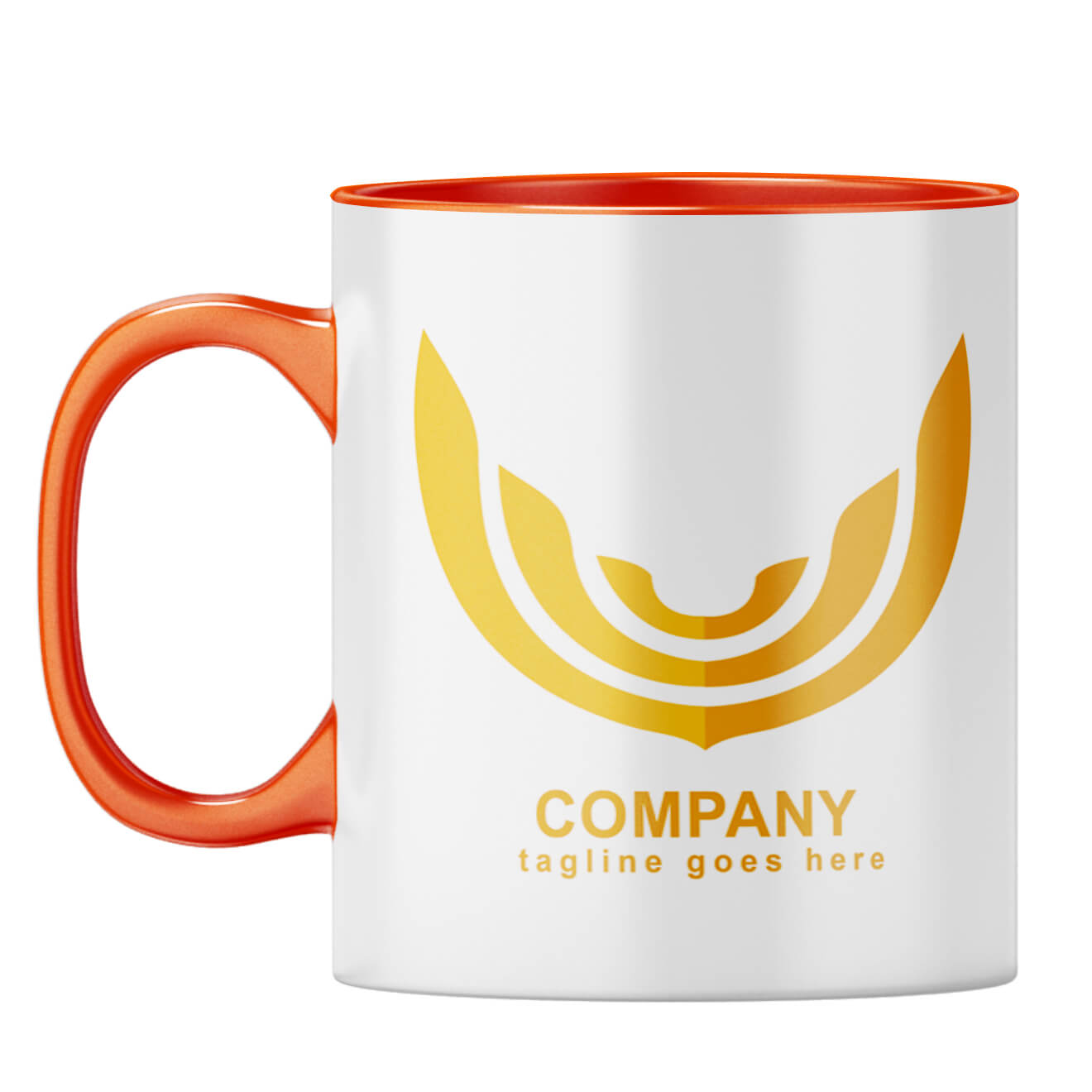 Mug With Your Logo 7 Coffee Mug Orange