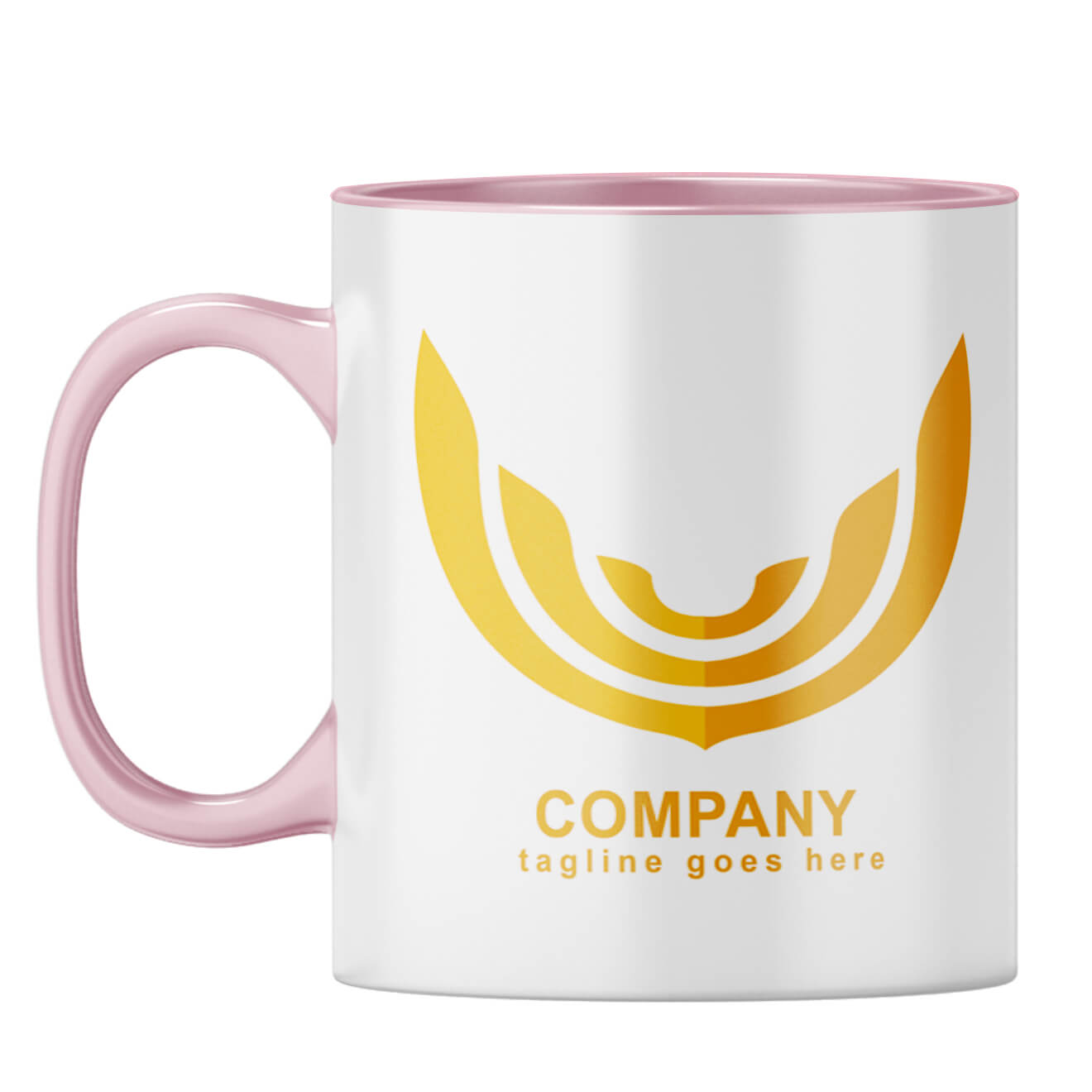 Mug With Your Logo 7 Coffee Mug Pink