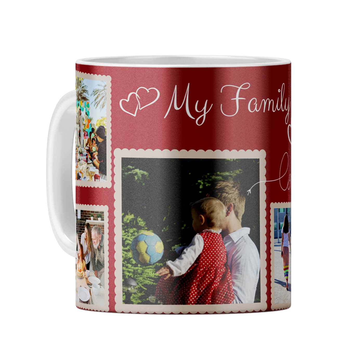 My Family Love Coffee Mug White