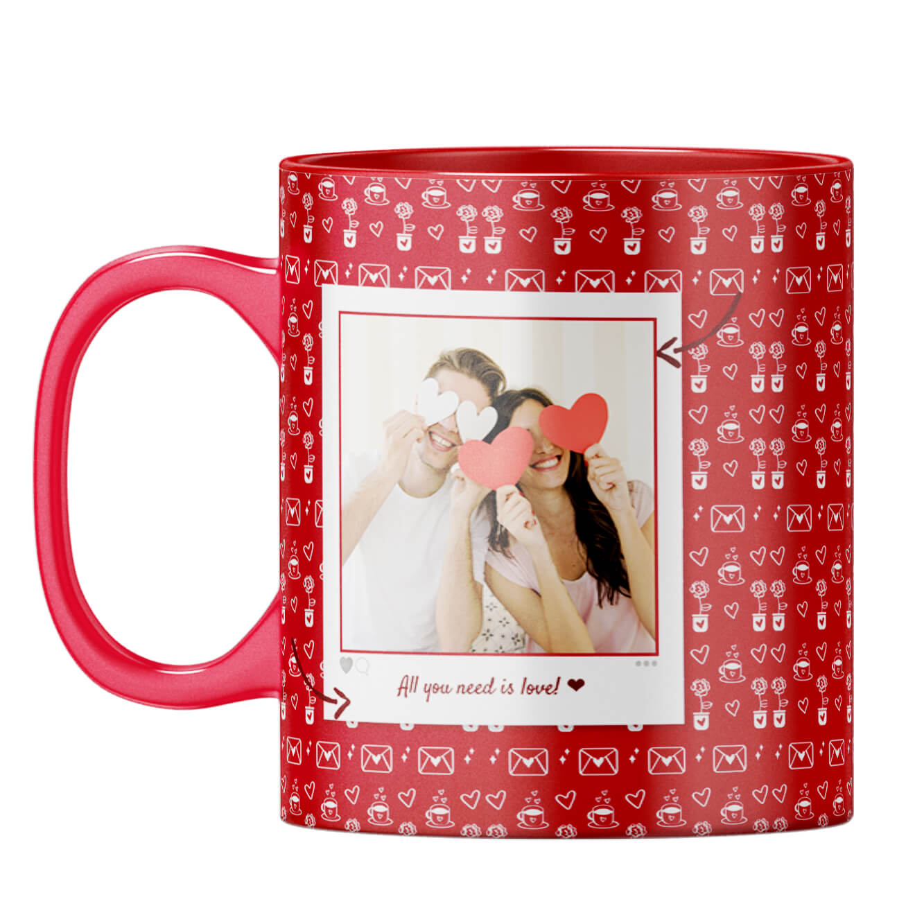 Need is Love Coffee Mug Red